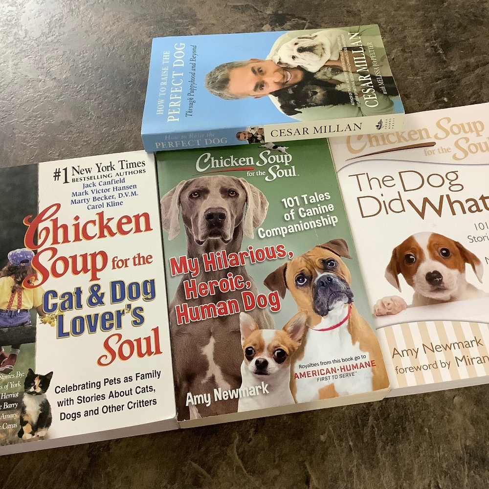 Bundle of 4 Great Dog Books!
